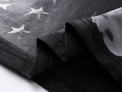 GODSPEED  Men's Black L.O.T.F Crew Neck T-Shirt