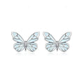 Pendientes Mariposa Iluminada (PLATA 925)