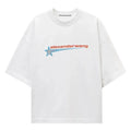 Alexander Wang Boxy Graphic Tee White