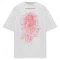 Alexander Wang Eastern Medicine Graphic Short Sleeve TShirt Ash White