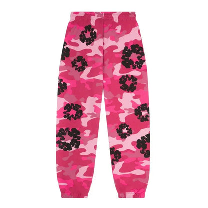Denim Tears The Cotton Wreath Sweatpant Pink Camo