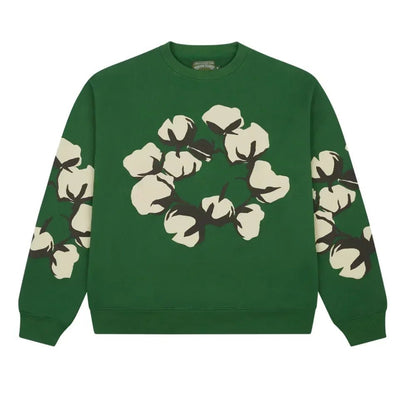 Denim Tears xCPFM Cactus Tears Crewneck Green