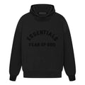 Fear of God Essentials Black Collection Hoodie Jet Black