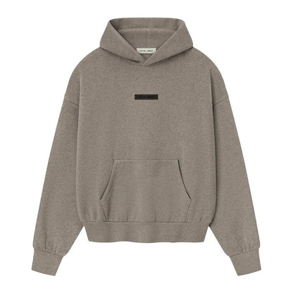 Fear of God Essentials Classic Fit Fleece Hoodie Homestead Heather