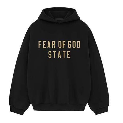 Fear Of God Essentials Fleece Hoodie Black FW24