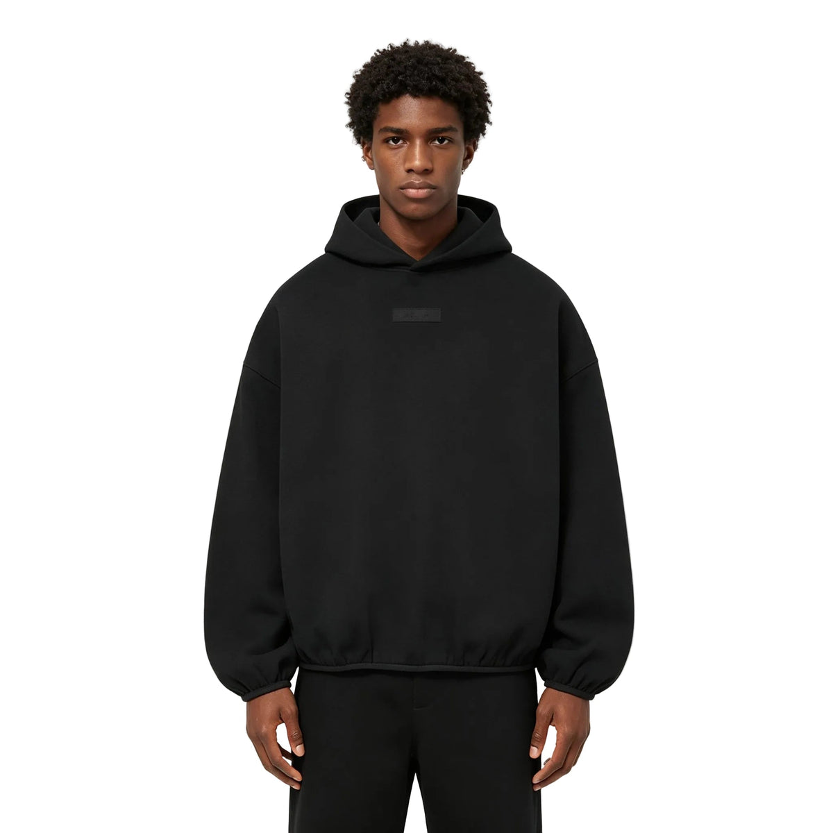 Fear of God Essentials Hoodie Black