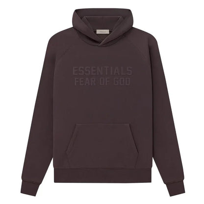 Fear of God Essentials Hoodie Plum