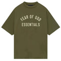 Fear of God Essentials Jersey Crewneck Tee Military