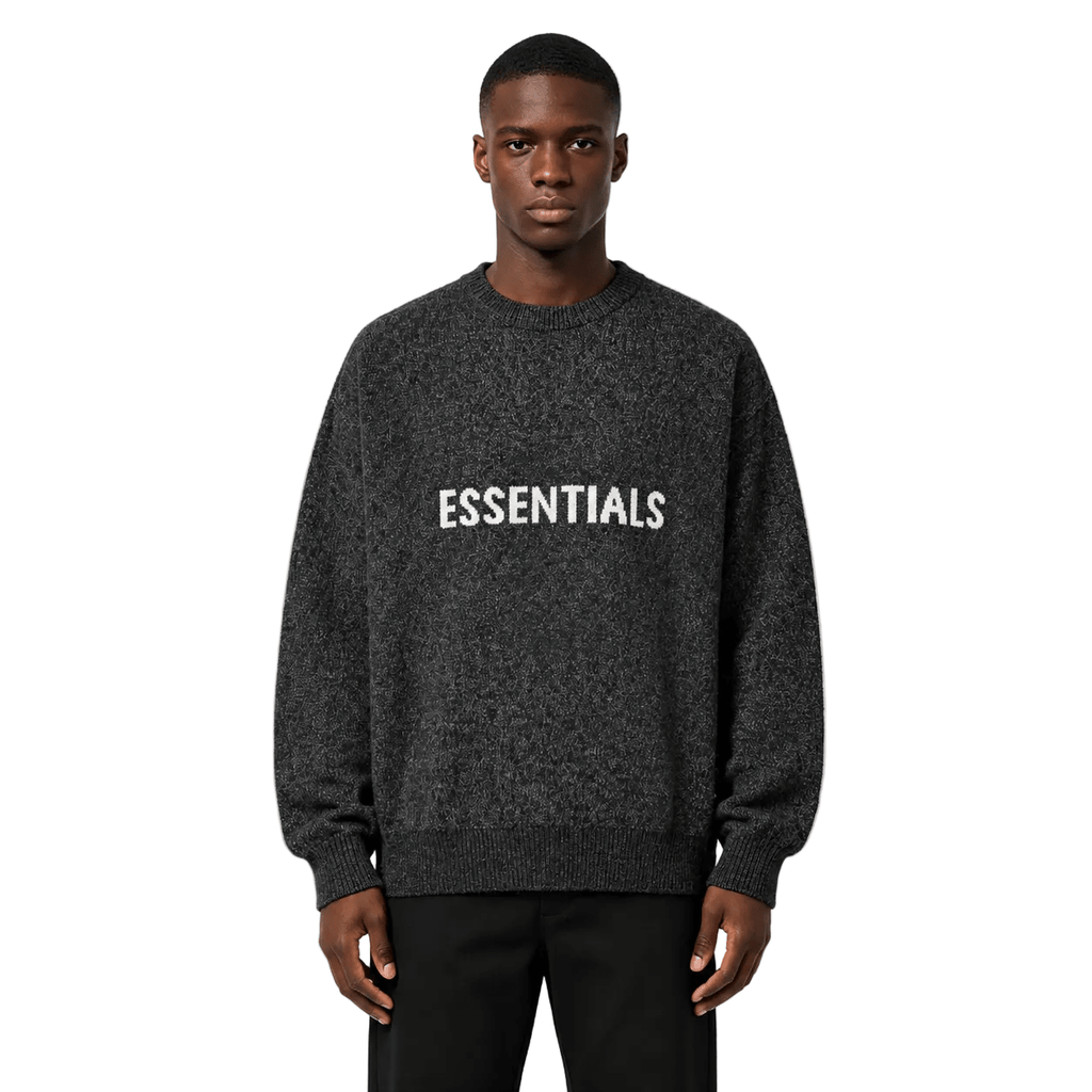 Fear of God Essentials Knit Sweater Black