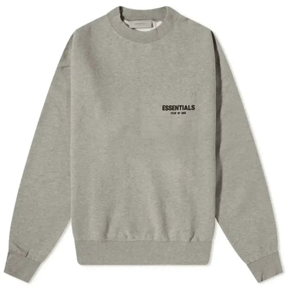 Fear of God Essentials SS22 Core Collection Crewneck Dark Oatmeal