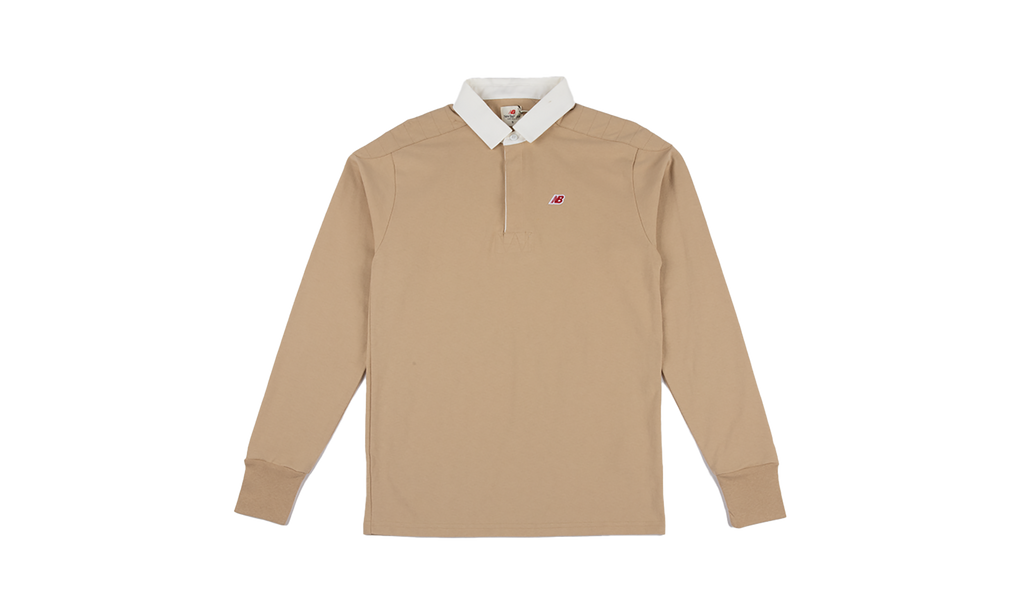 Made in USA Long Sleeve Polo "Incense" MT33545INC