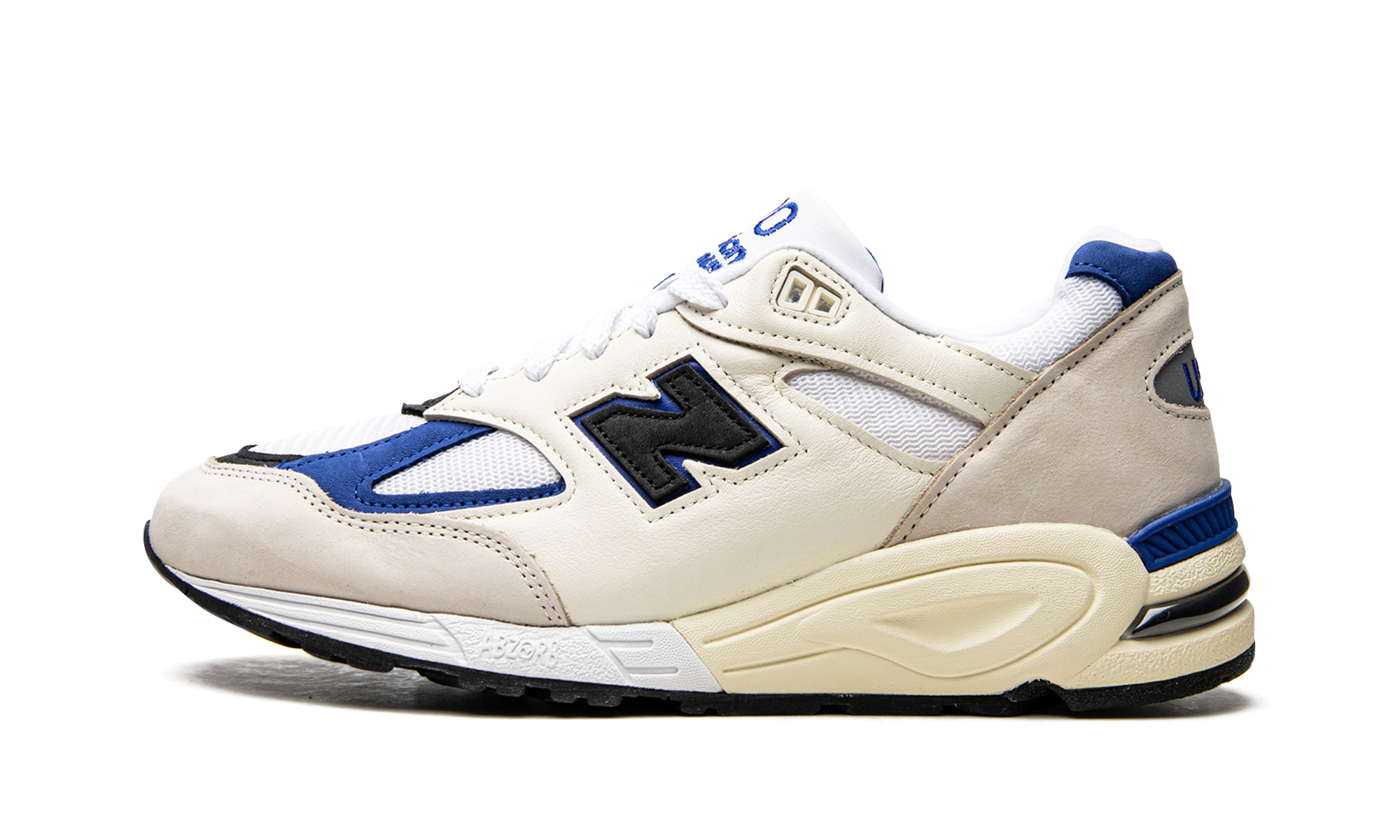 990v2 "Made In USA White/Blue" M990WB2
