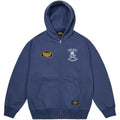 Palace x Neighborhood Skull Zip Hood Navy