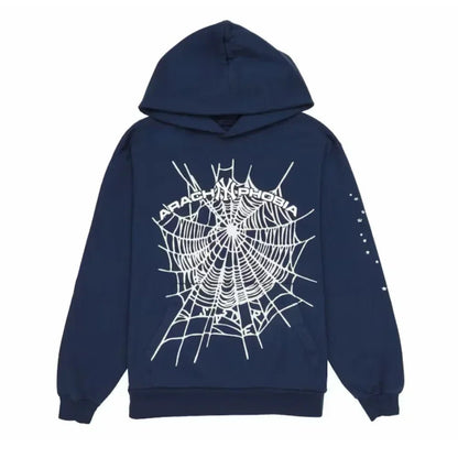 Sp5der Arach NY Phobia Hoodie Navy