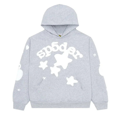Sp5der Beluga Hoodie Grey