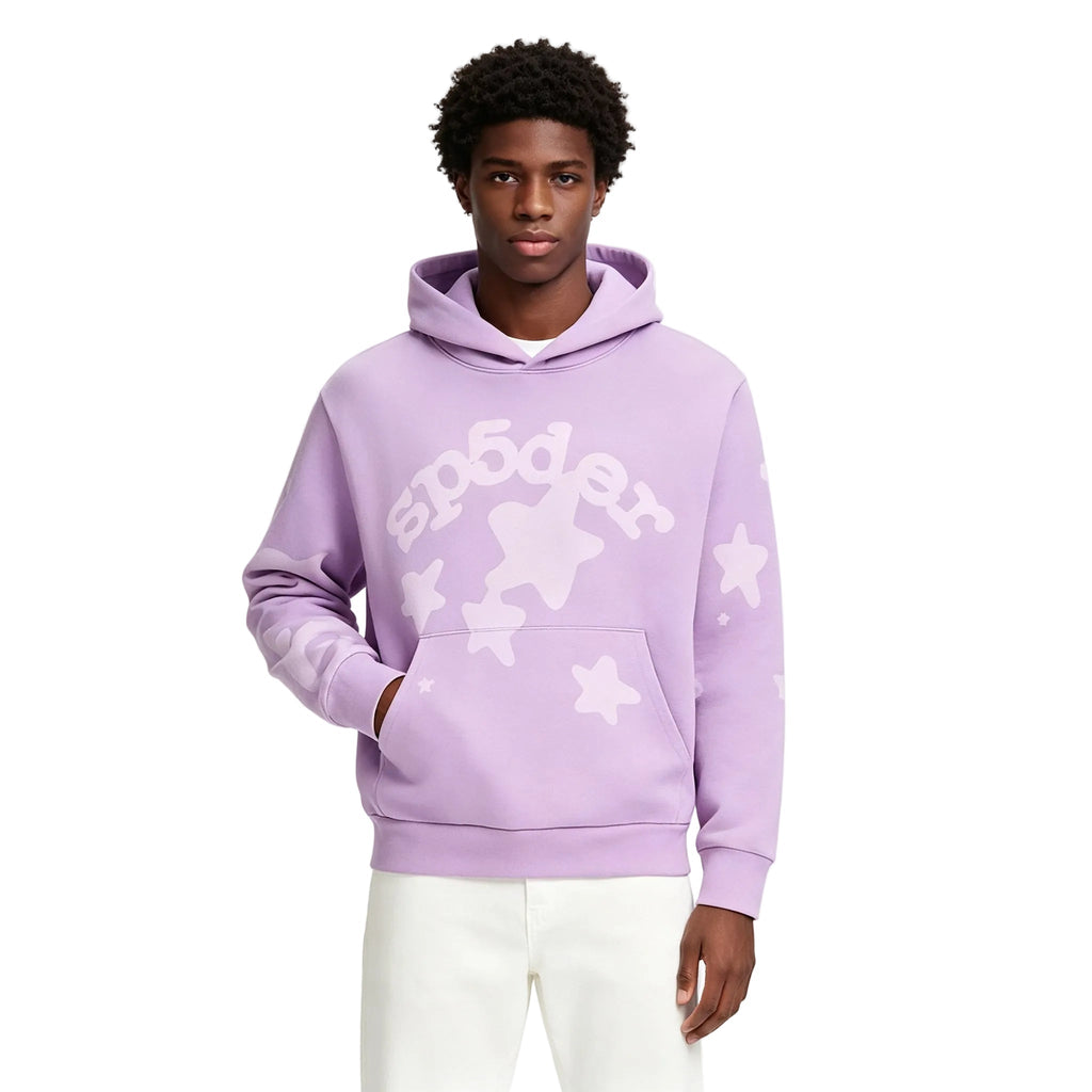 Sp5der Beluga V2 Hoodie Acai
