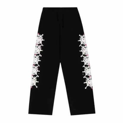 Sp5der Stone Sweatpant Black