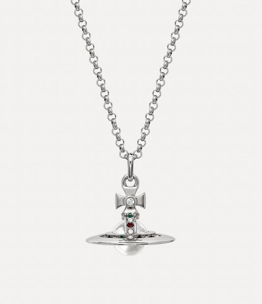 VIVIENNE WESTWOOD New Tiny Orb Pendant Necklace Brass(Many)