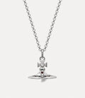 VIVIENNE WESTWOOD Tiny Orb Pendant Necklace Brass(Silver)